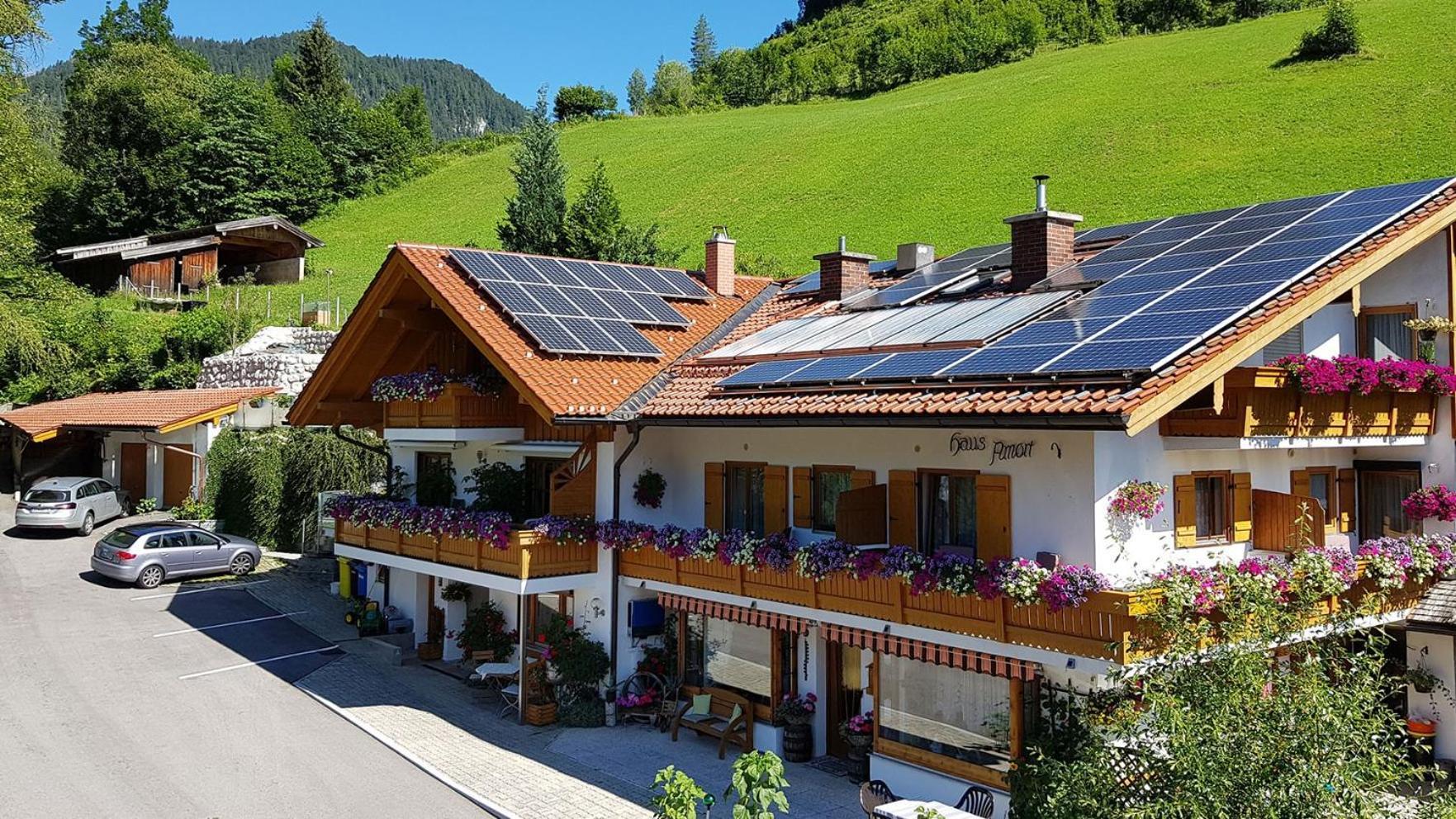 Gaestehaus Amort Ramsau bei Berchtesgaden Buitenkant foto